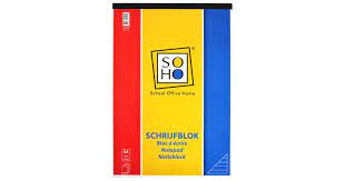 SOHO SCHRIJFBLOK A4 LIJN - Download 72  - 053776